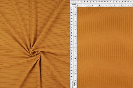 1 Yard Yummy Rib 8x3 Solid Stretch Knit Fabric 58/60 Inch Wide