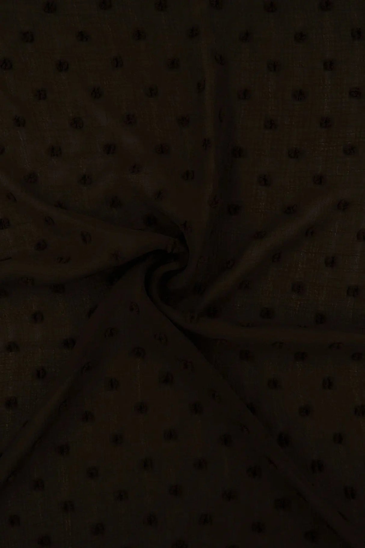 1 Yard Waffle Swiss Dot Chiffon Woven Fabric Textured Sheer Soft Drapery 59/60" Width