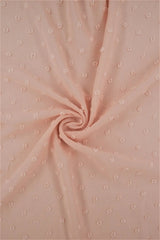 Waffle Swiss Dot Chiffon Fabric 100% Polyester 59/60? Wide