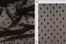 1 Yard Nylon Spandex Polka Dot Lace Mesh Fabric Solid Lightweight Soft Stretch 58/60" Width