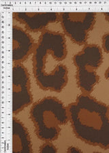 DTY Brushed Animal Print Fabric Soft Stretch Knit, 58/60" Wide