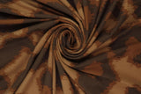 DTY Brushed Animal Print Fabric Soft Stretch Knit, 58/60" Wide