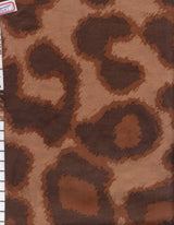 DTY Brushed Animal Print Fabric Soft Stretch Knit, 58/60" Wide