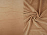 1 Yard Solid Velour Stretch Fabric Soft Plush 58/60 Inches Wide