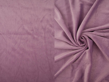 Solid Velour Fabric Soft, Plush & Stretchy 58/60" Wide
