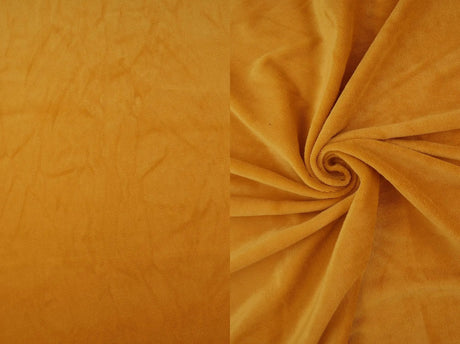 Solid Velour Fabric Soft, Plush & Stretchy 58/60" Wide
