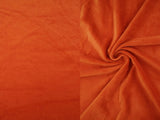 Solid Velour Fabric Soft, Plush & Stretchy 58/60" Wide