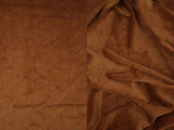 1 Yard Solid Velour Stretch Fabric Soft Plush 58/60 Inches Wide