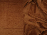 Solid Velour Fabric Soft, Plush & Stretchy 58/60" Wide