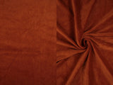 1 Yard Solid Velour Stretch Fabric Soft Plush 58/60 Inches Wide