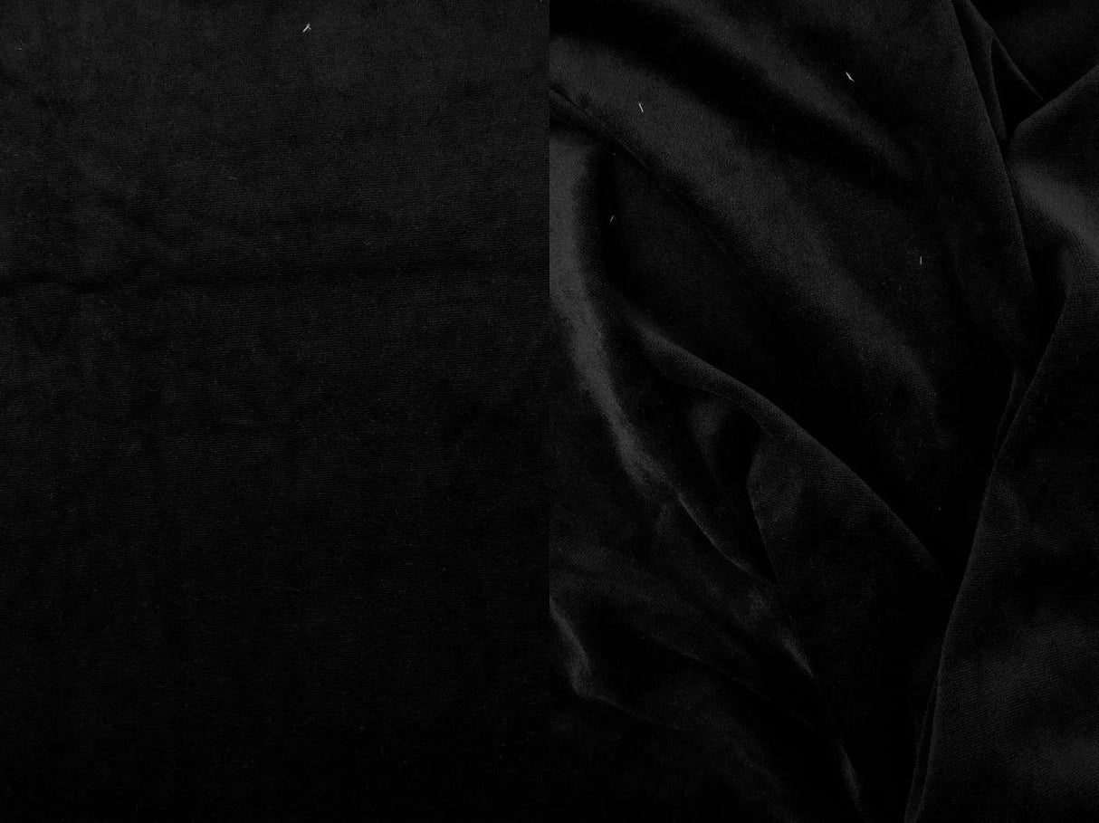 Solid Velour Fabric Soft, Plush & Stretchy 58/60" Wide