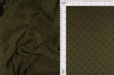 1 Yard Waffle Swiss Dot Chiffon Woven Fabric Textured Sheer Soft Drapery 59/60" Width