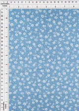 Ditsy Floral Hi Multi Chiffon Fabric Lightweight 100% Polyester Semi Sheer 70 GSM, 57/58" Wide