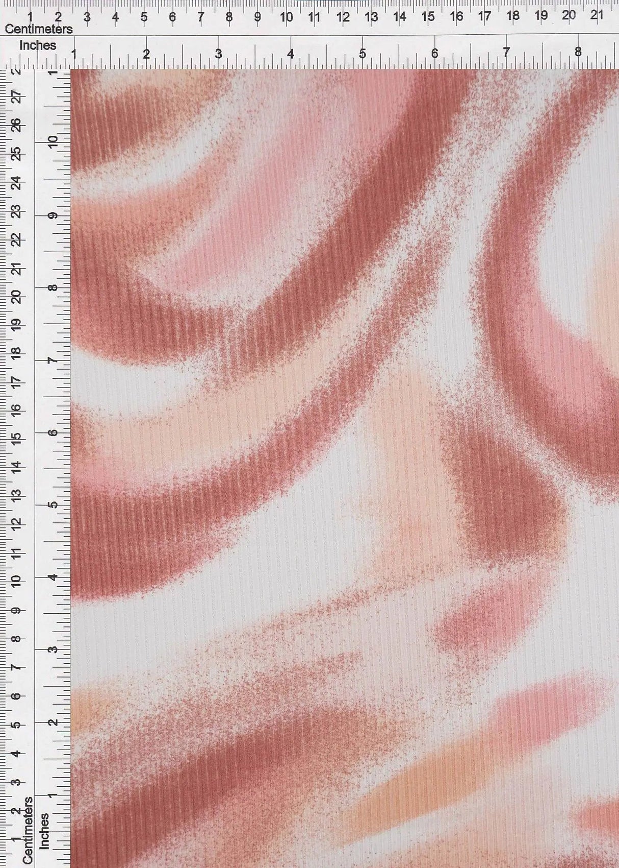 4x2 Yummy Rib Abstract Marble Fabric Stretch Knit Watercolor Print, 58/60" Wide