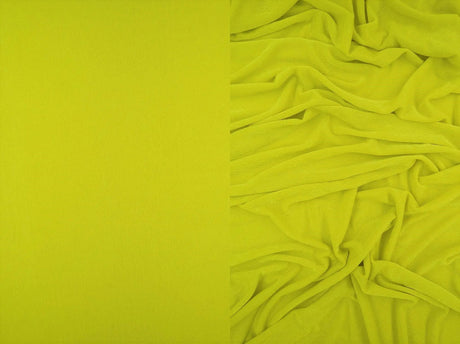 1 Yard Slinky Rib 1x1 Solid Knit Fabric 240 GSM, 52/54''  Wide Polyester Spandex Blend