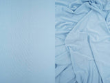 1 Yard 1x1 Slinky Rib Solid Knit Fabric, 52/54'' Wide Polyester Spandex Blend