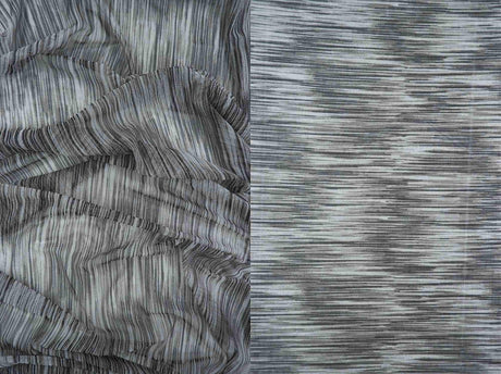 1 Yard Melange Missoni Space Dye Mesh Knit Fabric Lightweight Stretch 54 Inches Wide