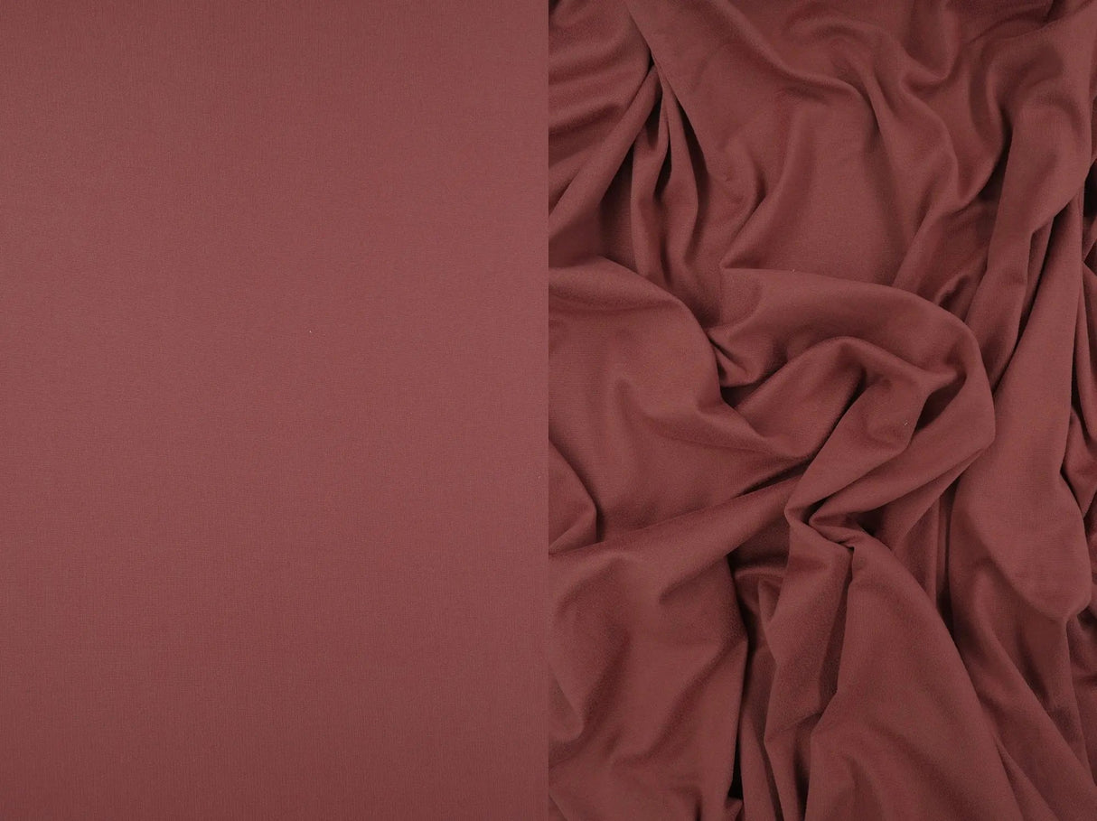 1 Yard DTY Brushed Knit Fabric Soft Stretch Polyester Spandex 58/60 Inches Wide