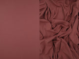 1 Yard DTY Brushed Solid Knit Fabric, 58/60'' Wide Polyester Spandex Blend