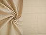 1 Yard Stretch Cotton Poplin Solid Woven Fabric Soft Durable Natural 57/58" Width