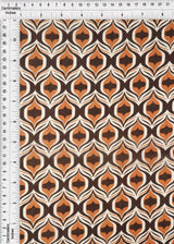 1 Yard Brown Terracotta Lightweight Fabric 57/58" Wide