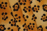 1 Yard Leopard Animal 8X3 Yummy Rib Knit Fabric Soft Stretch 58/60" Wide