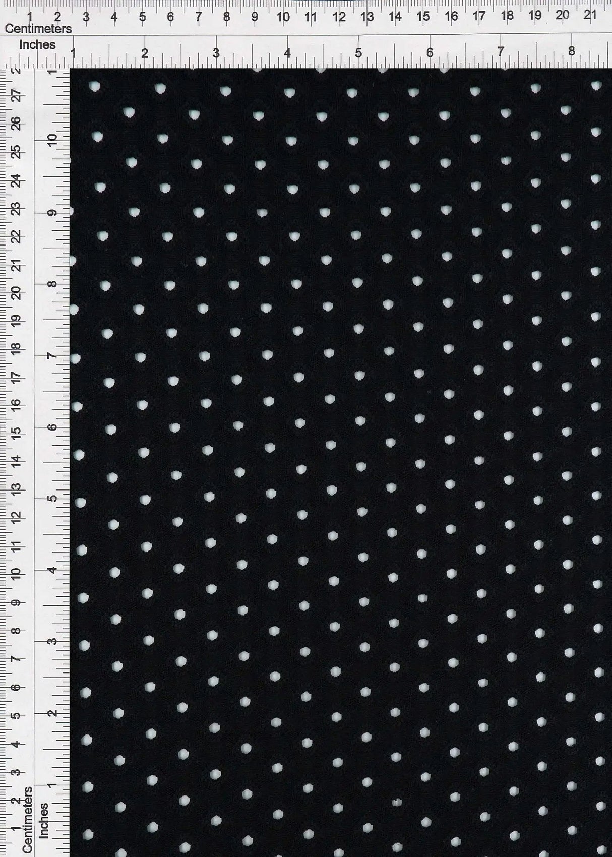 Knit Jacquard Eyelet Solid Fabric Stretch Polyester Spandex 58/60 Inches Wide
