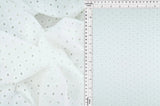 Knit Jacquard Eyelet Solid Fabric Stretch Polyester Spandex 58/60 Inches Wide