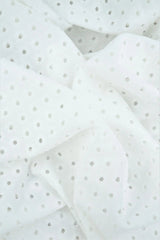 Knit Jacquard Eyelet Solid Fabric Stretch Polyester Spandex 58/60 Inches Wide