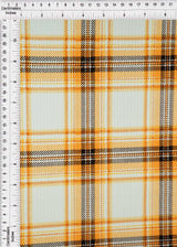 4x2 Yummy Rib Plaid Knit Fabric Soft Stretch Material, 58/60" Wide