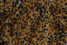Techno Crepe Leopard Print Knit Animal Stretch Fabric, 58/60" Wide
