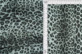 1 Yard Techno Crepe Animal Print Knit Fabric 220 GSM, 58/60'' Wide Polyester Spandex Blend