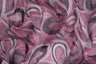 1 Yard Polyester Spandex Mesh Fabric Retro Paisley Geo Print Soft Sheer 58/60" Width