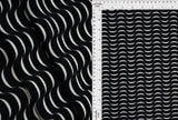 4×2 Yummy Rib Abstract Print Knit Soft Stretch Fabric 58/60'' Width for Apparel & Crafts