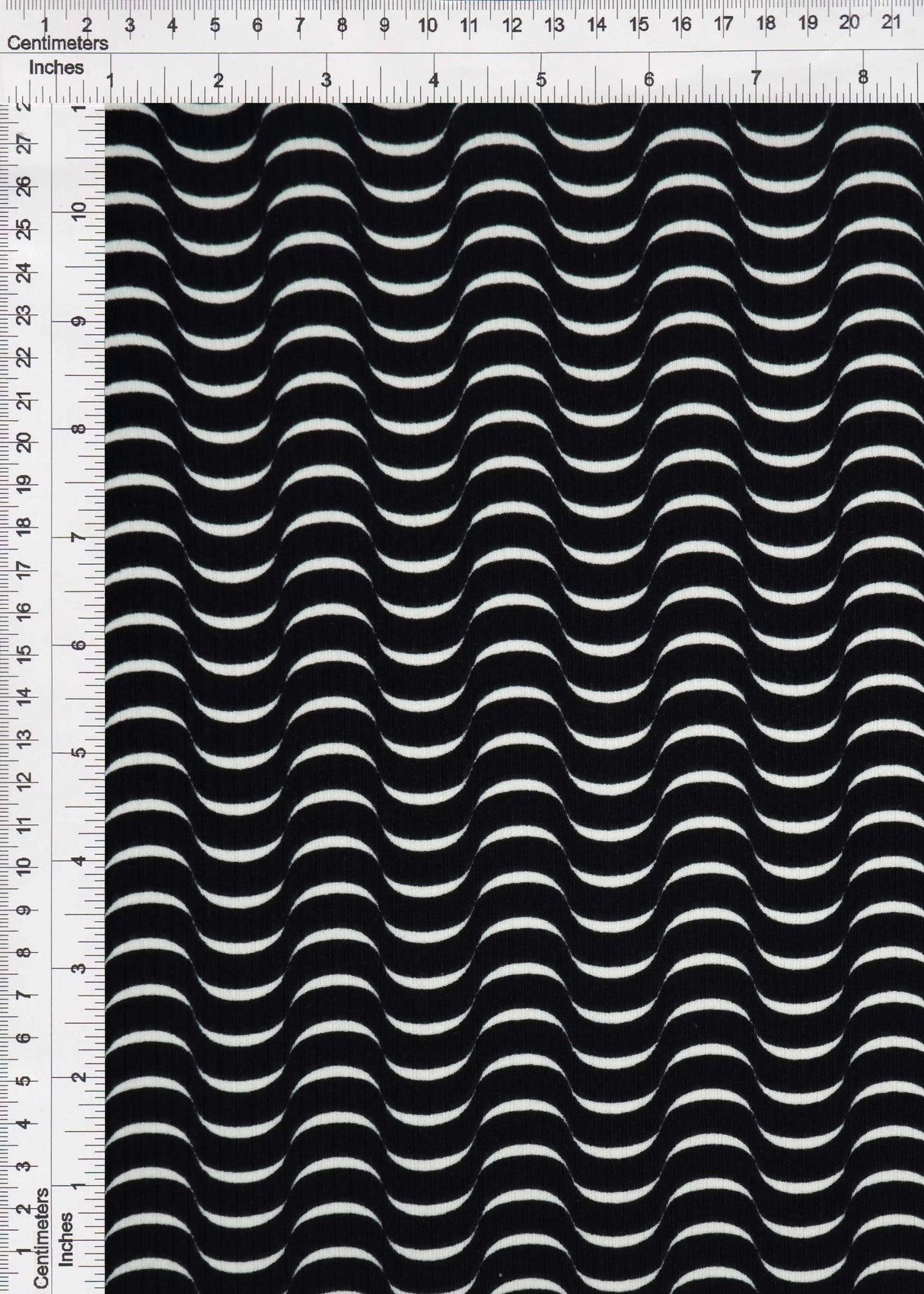 1 Yard Abstract Print 4X2 Yummy Rib Knit Fabric Soft Stretch 58/60 Inches Wide