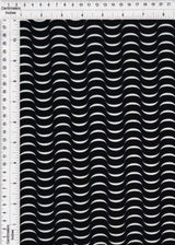 1 Yard Abstract Print 4X2 Yummy Rib Knit Fabric Soft Stretch 58/60 Inches Wide
