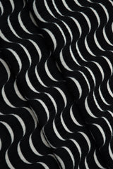 4x2 Yummy Rib Abstract Print Knit Soft & Lightweight Stretch Fabric, 58/60" Wide