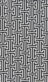 Geo Greek Retro Print Knit Fabric Soft Stretch DTY Polyester Spandex 58/60” Wide