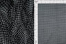 1 Yard Polyester Spandex 80 GSM Mesh Fabric Houndstooth Print Lightweight Stretch Soft 54" Width