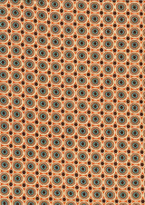 Bold Geometric Brushed DTY Knit Fabric Soft Stretch 58/60" Wide