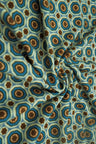 Bold Geometric Brushed DTY Knit Fabric Soft Stretch 58/60" Wide