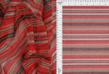 1 Yard Polyester Spandex 80 GSM Mesh Fabric Stripe Print Lightweight Soft Stretch 54" Width