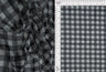 1 Yard Polyester Spandex 80 GSM Mesh Fabric Plaid Gingham Checkered Print Lightweight 54" Width