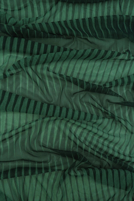 1 Yard Polyester Spandex 80 GSM Mesh Fabric Geometric Print Lightweight Stretch Soft 54" Width