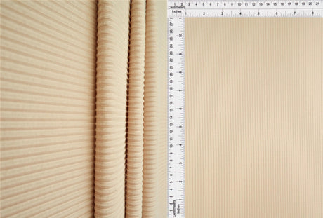 1 Yard 4x2 Yummy Rib Knit Fabric 170 GSM, 58/60'' Wide Polyester Spandex Blend