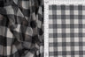 1 Yard Polyester Spandex 80 GSM Mesh Fabric Checkered Plaid Gingham Print Lightweight 54" Width