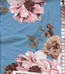 Brushed DTY Knit with Oversized Floral Print Soft Stretch Fabric, 58/60" Wide