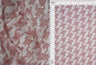 1 Yard Mesh Fabric Houndstooth Print Lightweight Stretch 54 Inches Wide