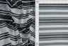 1 Yard Mesh Fabric Horizontal Stripe Print Lightweight 54 Inches Wide