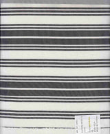 1 Yard Mesh Fabric Horizontal Stripe Print Lightweight 54 Inches Wide